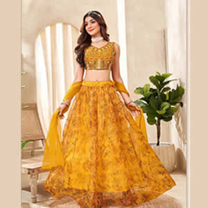 Umbrella Lehenga Party Wear